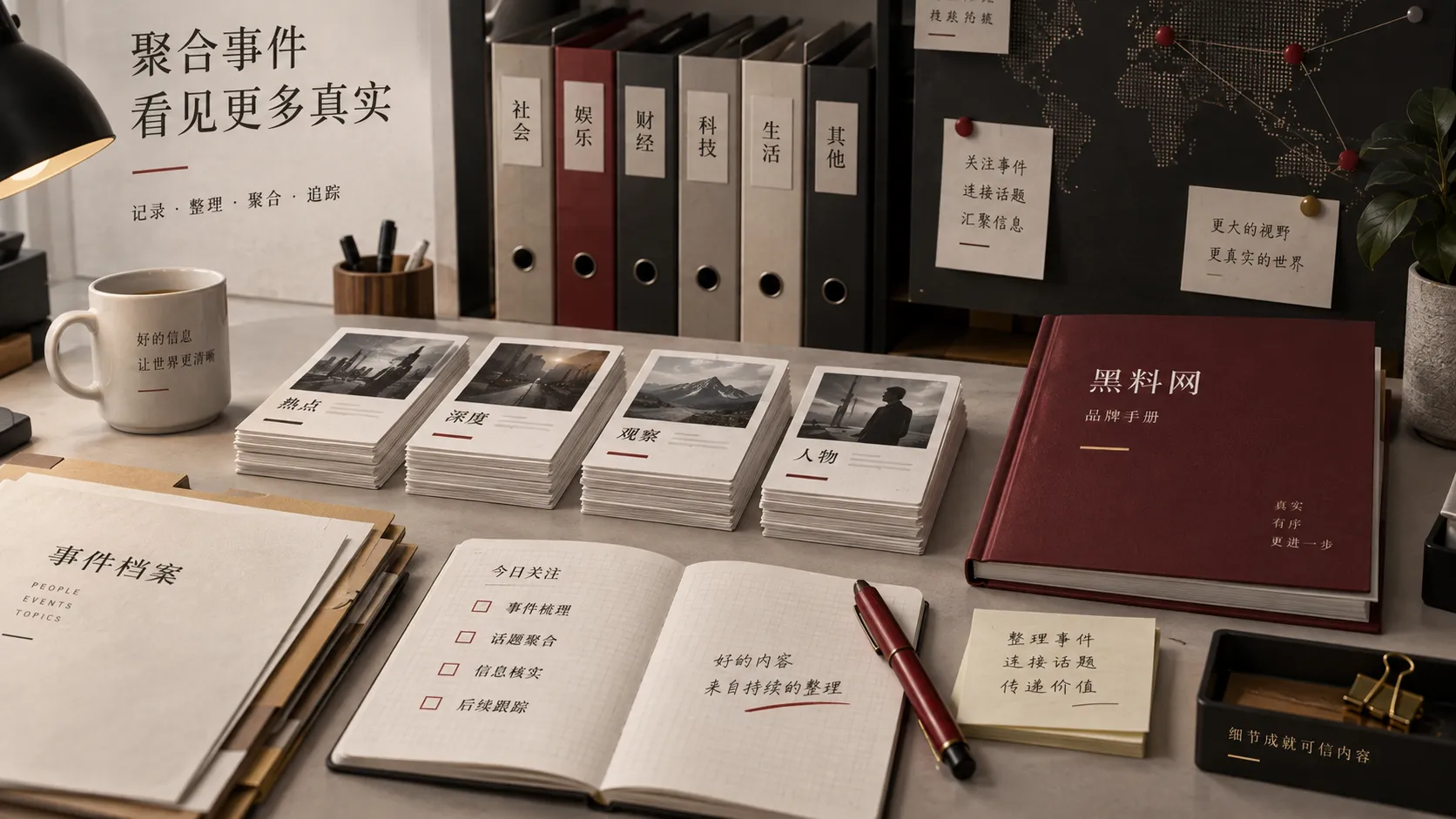 热点事件档案整理视觉图